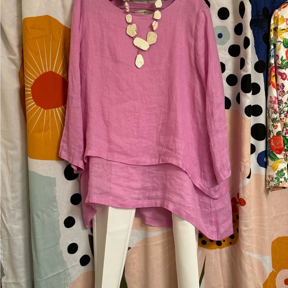 Anne Kline off-white/winter white/ dress slacks. Size 8 Ankle Length. - Picture 11 of 13